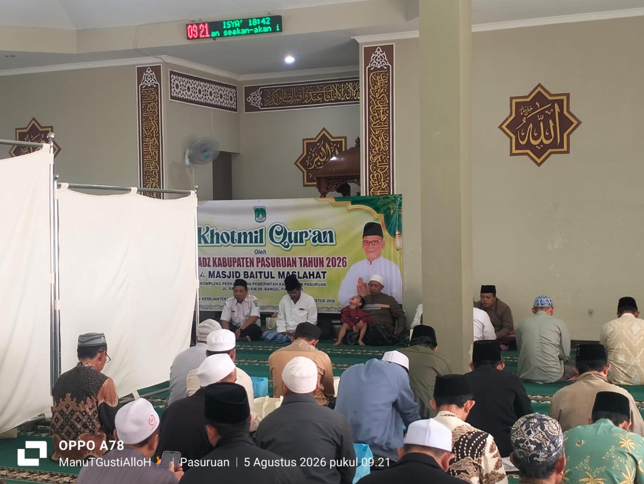 KHOTMIL QUR'AN OLEH PARA HUFFADZ KAB.PASURUAN