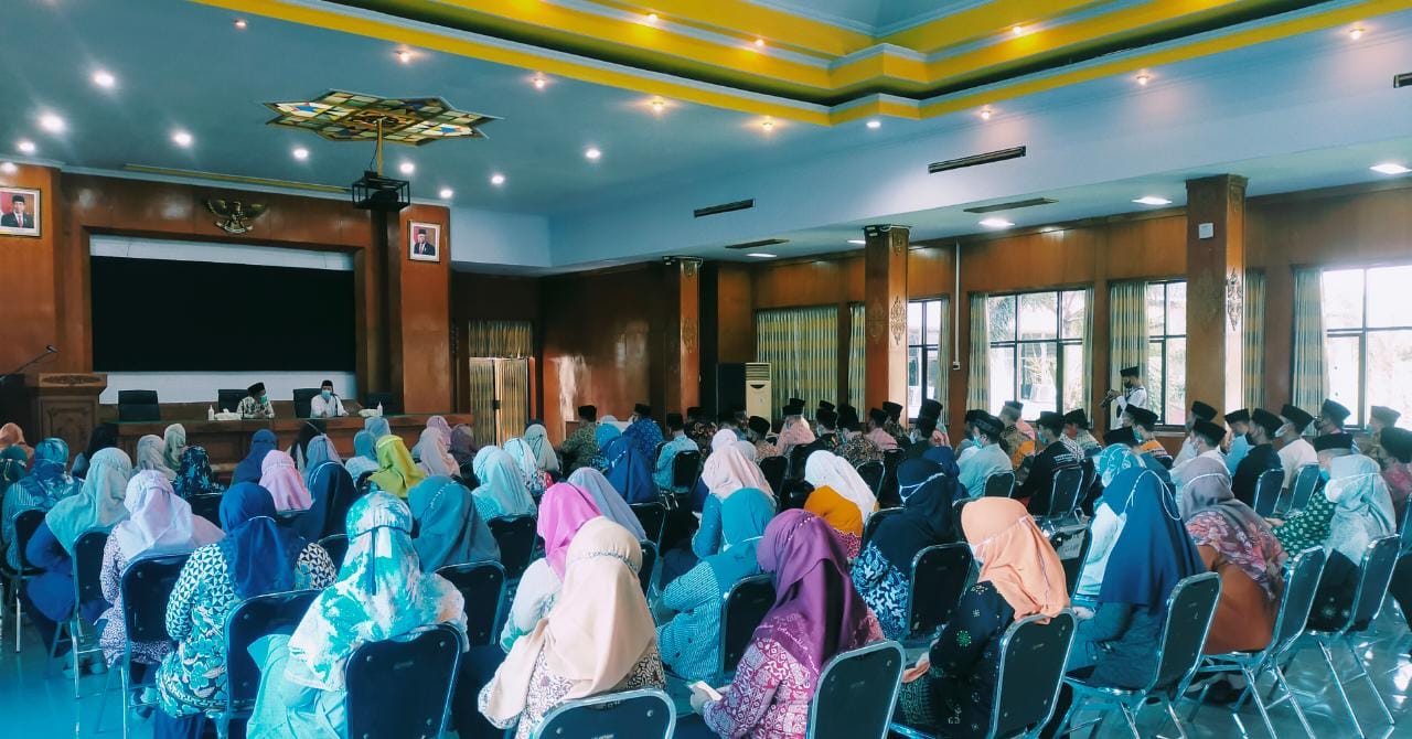 Pengajian Karyawan/Karyawati di Gedunng Seerbaguna Pemda Kabupaten Pasuruan Tahun 2022 minggu pertama Ramadhan