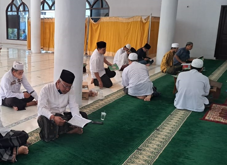Khotmil Qur'an oleh Huffadz Kab. Pasuruan Tahun 2022 dalam rangka Tahun Baru Hijriyah 1 Muharram 1444 H di Masjid Al Abror Pemda Kab. Pasuruan
