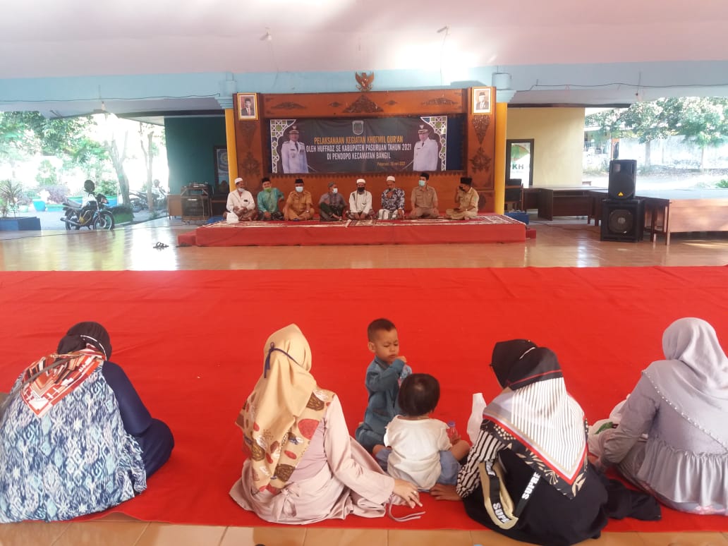 Khotmil Qur'an oleh Huffadz Kabupaten Pasuruan Tahun 2021 di Kecamatan Bangil