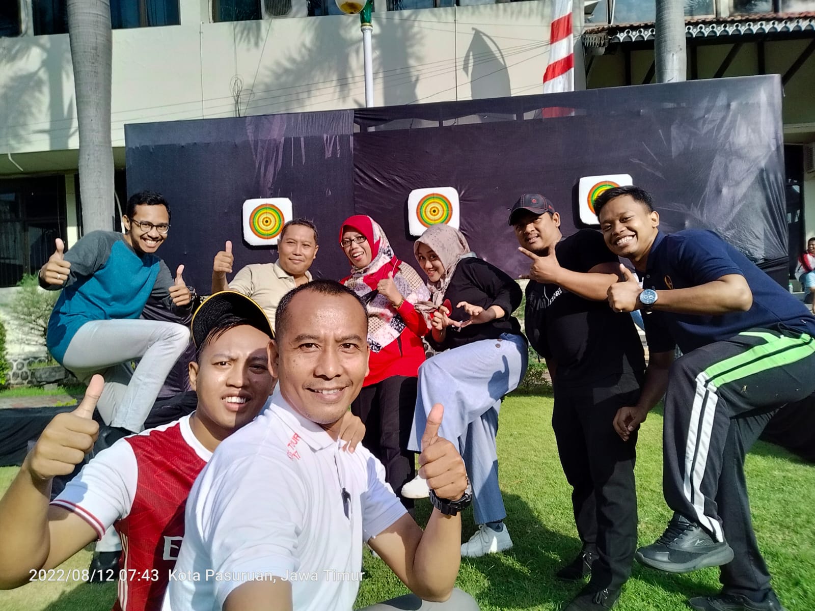 Bagian Kesra ikut memeriahkan HUT RI Ke-77