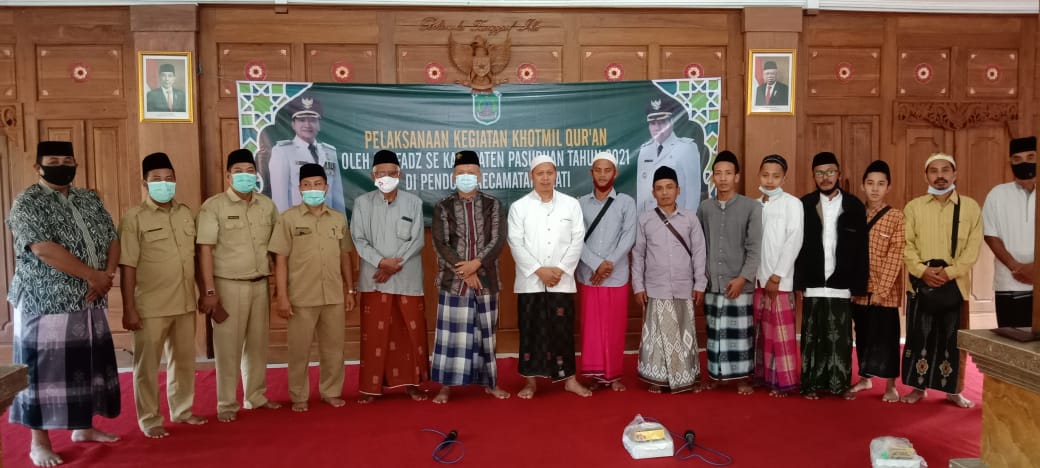 Khotmil Qur'an oleh Huffadz Kabupaten Pasuruan Tahun 2021 di Kecamatan Grati