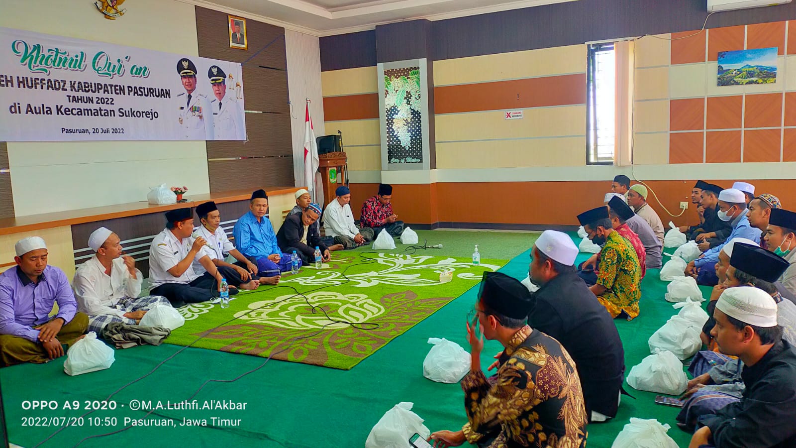 Khotmil Qur'an oleh Huffadz Kab. Pasuruan Tahun 2022 di Kecamatan Sukorejo