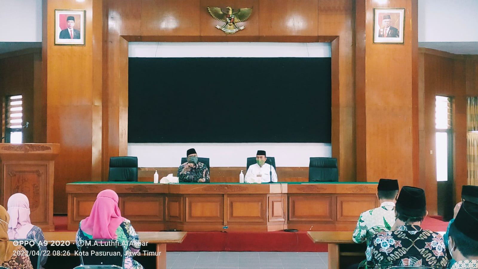 Pengajian Karyawan/Karyawati di Gedunng Seerbaguna Pemda Kabupaten Pasuruan Tahun 2022 minggu ketiga Ramadhan