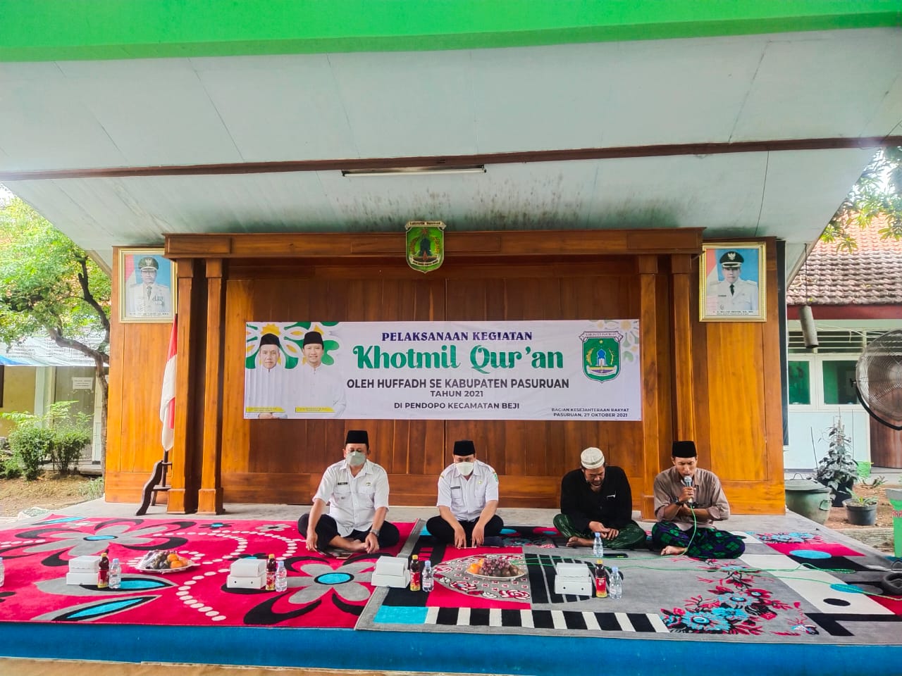 Khotmil Qur'an oleh Huffadz Kabupaten Pasuruan Tahun 2021 di Kecamatan Beji