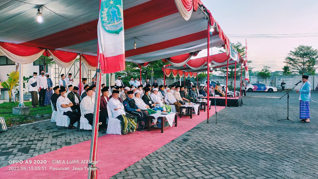 Pemberangkatan Haji Kloter 17 di Komplek Perkantoran Raci Kabupaten Pasuruan