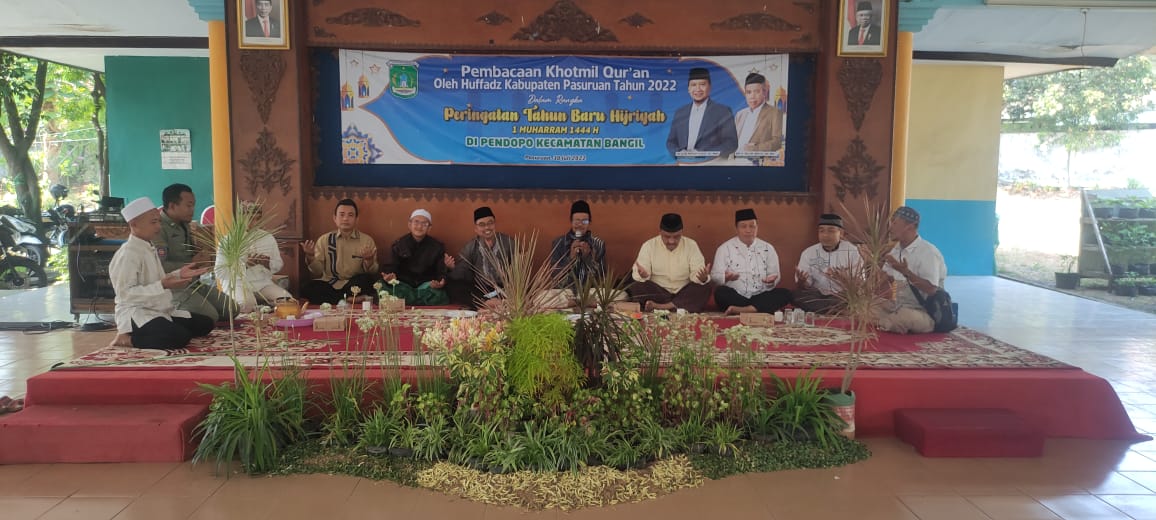 Khotmil Qur'an oleh Huffadz Kab. Pasuruan Tahun 2022 dalam rangka Tahun Baru Hijriyah 1 Muharram 1444 H di Kecamatan Bangil